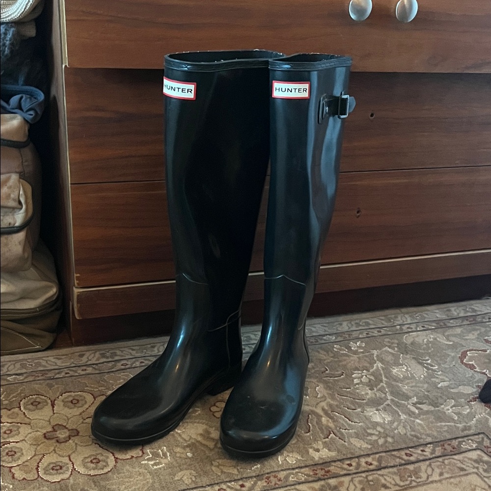 Hunter Classic Black Waterproof Boots